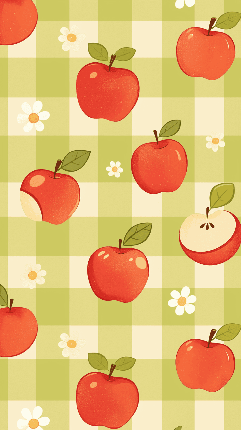 Apple Bright original repeating artwork