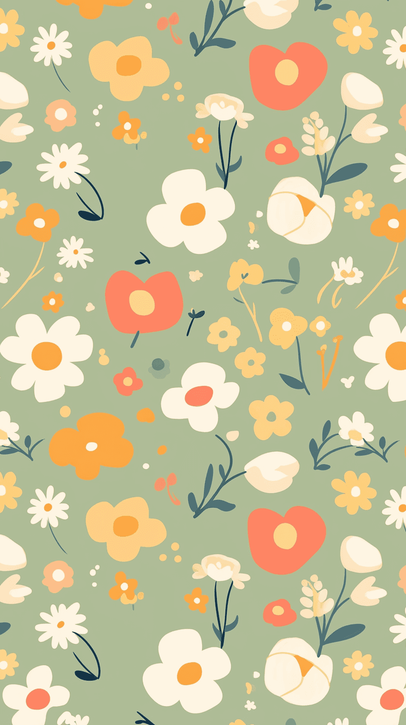 Blossom 641 original repeating artwork