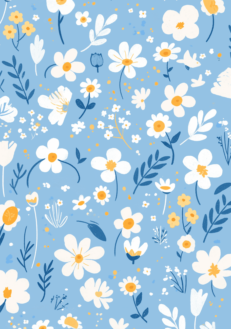 Blossom 479 original repeating artwork