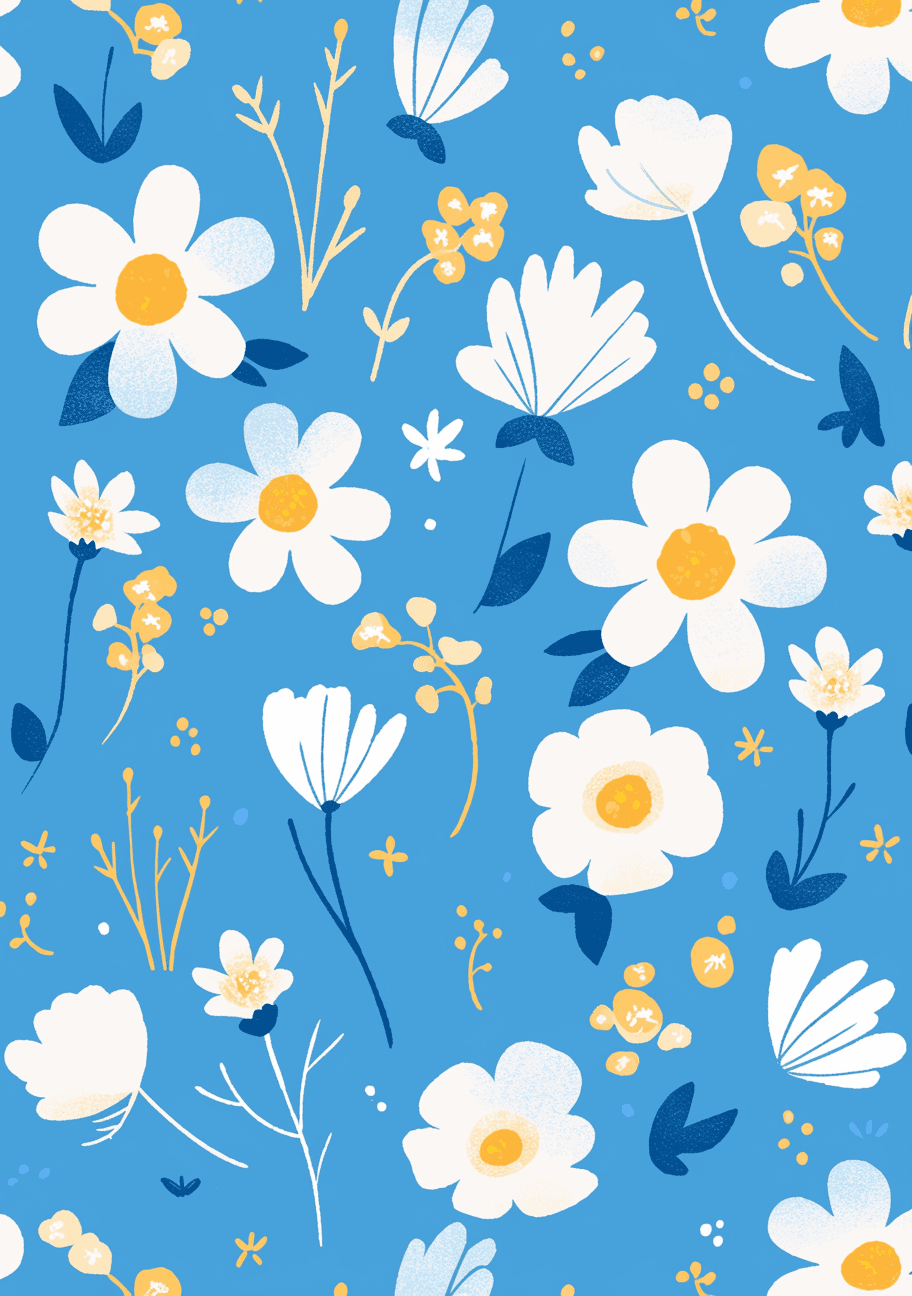 Blossom 1264 original repeating artwork
