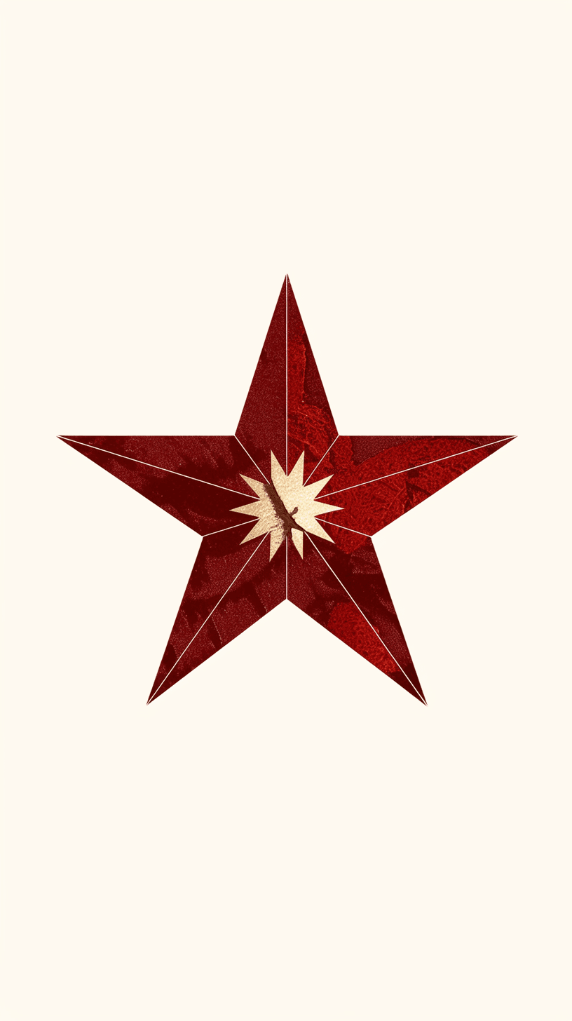 Retro Star Picnic original repeating artwork