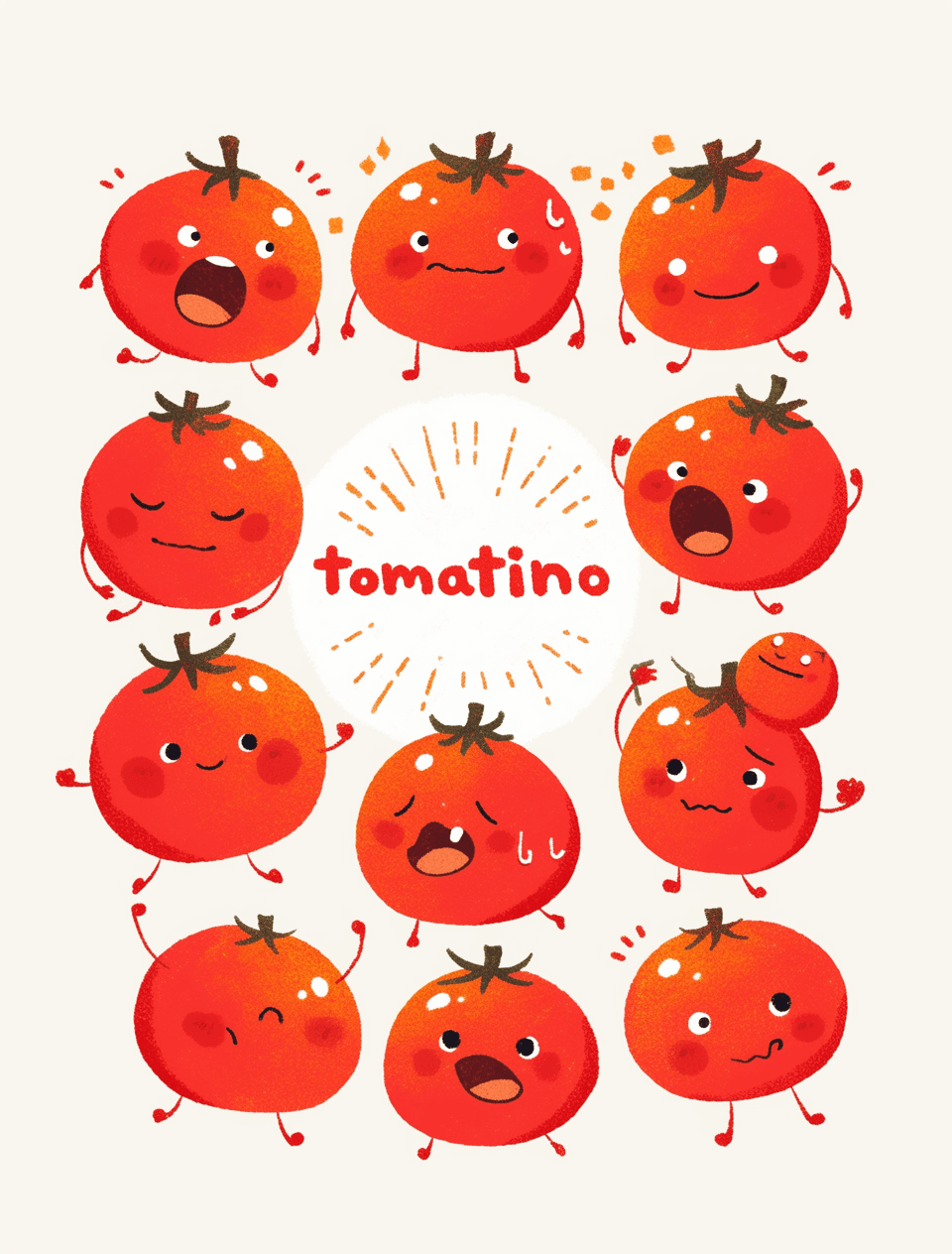 Tomato 013 original repeating artwork