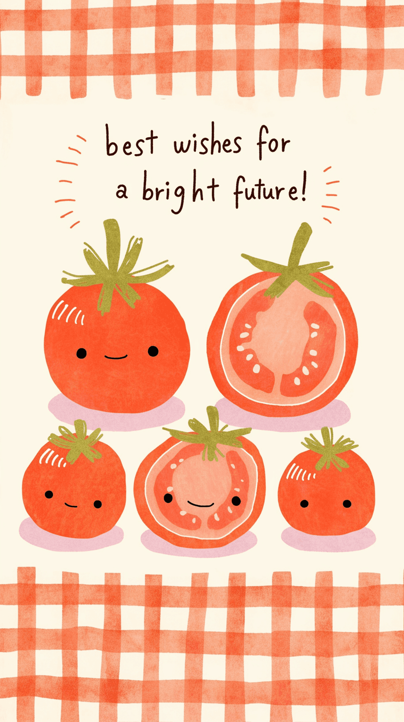 Tomato 008 original repeating artwork
