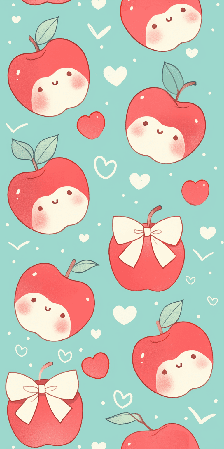 Apple Glide original repeating artwork