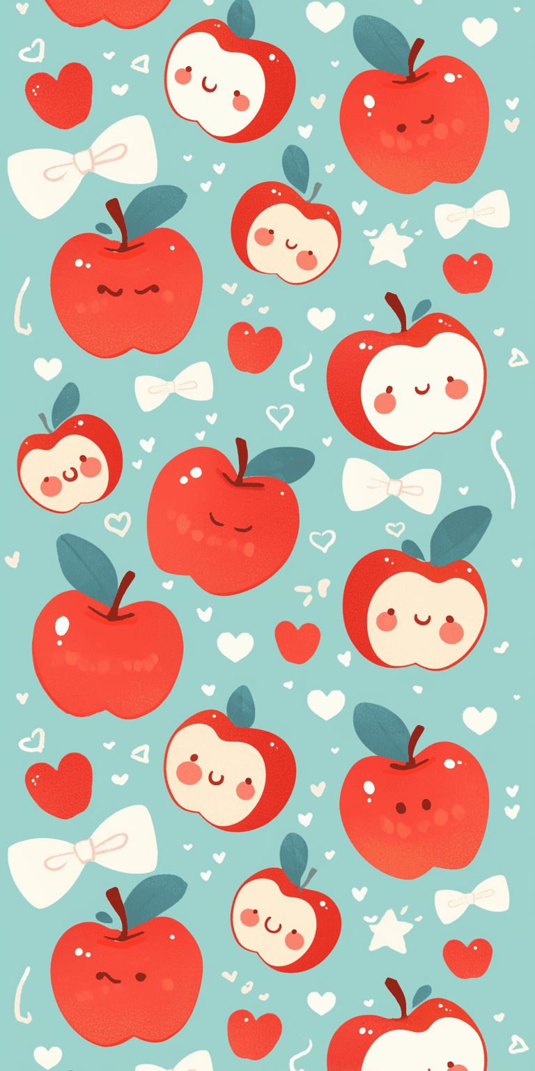 Apple Festival original repeating artwork