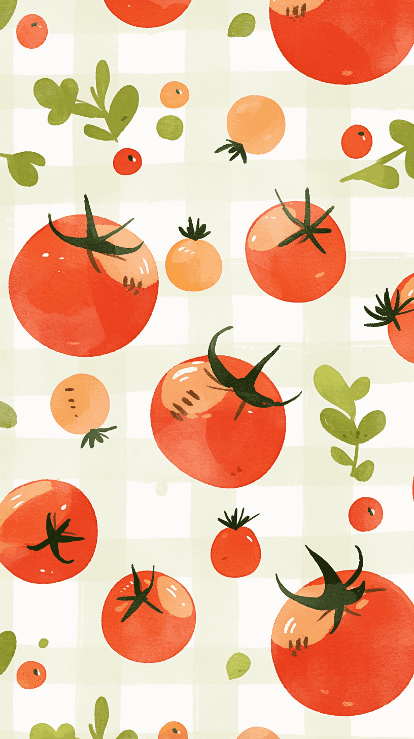 Tomato Session original repeating artwork