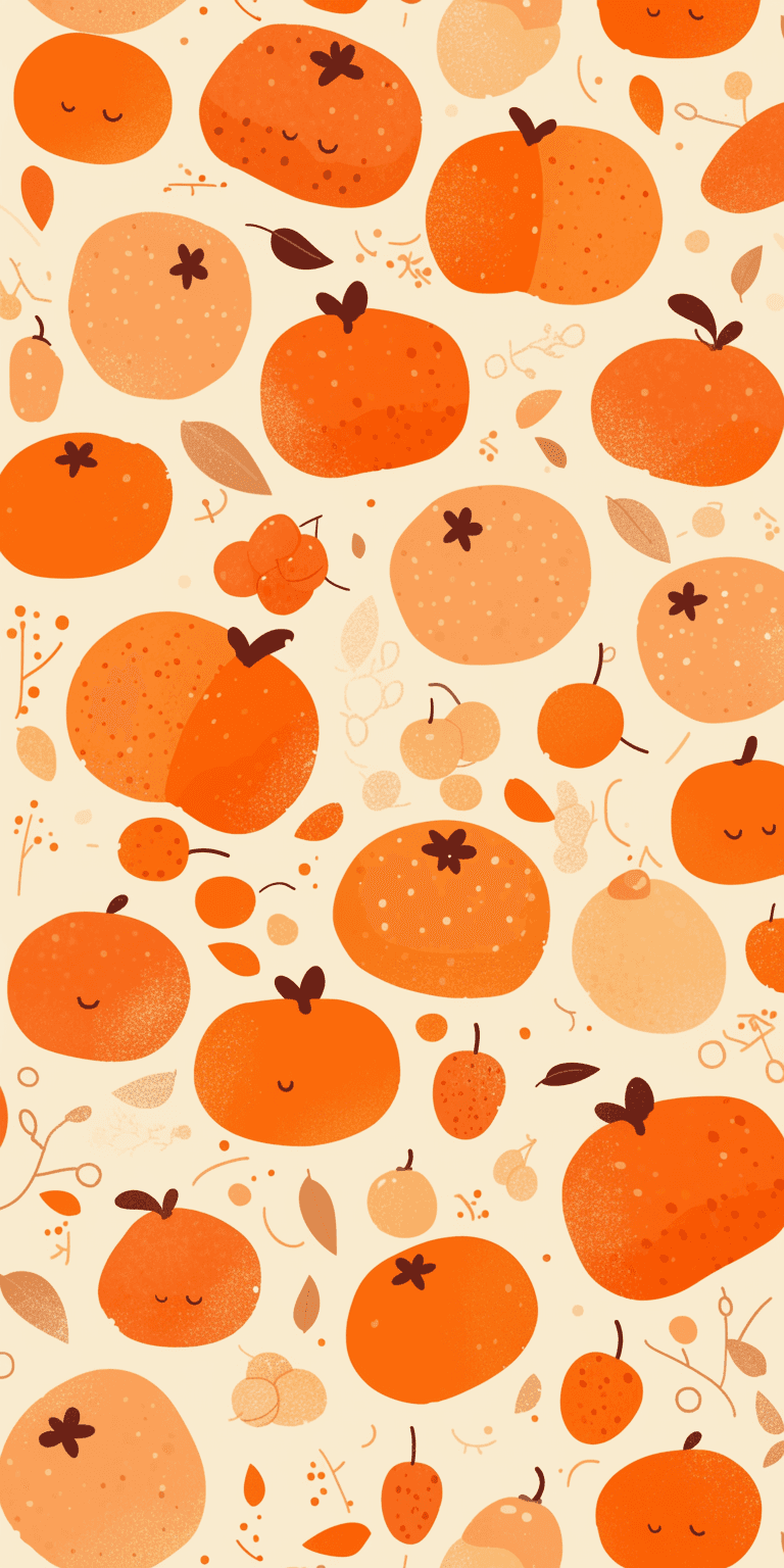 Persimmon Tribe original repeating artwork