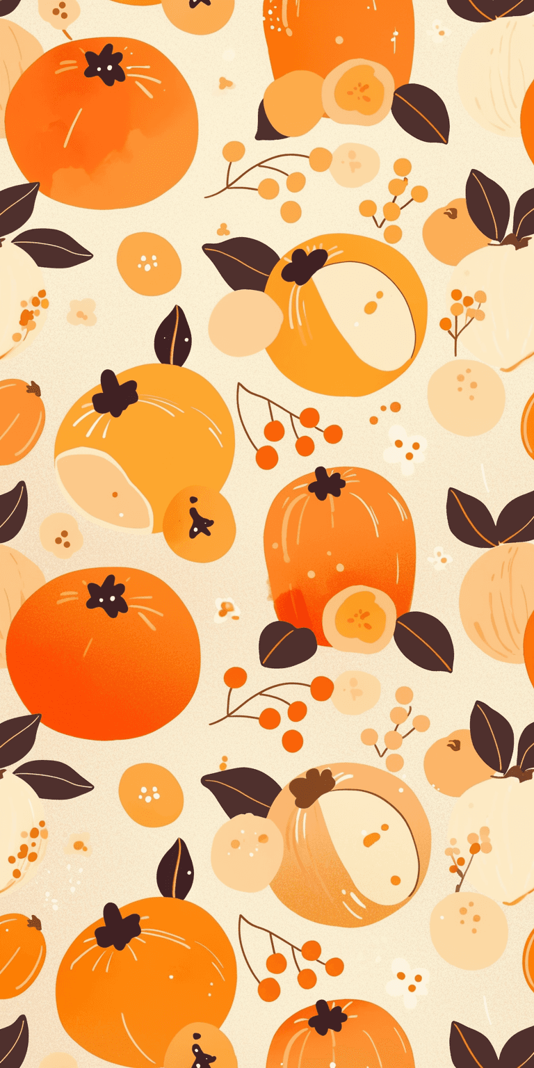 Persimmon Crew original repeating artwork