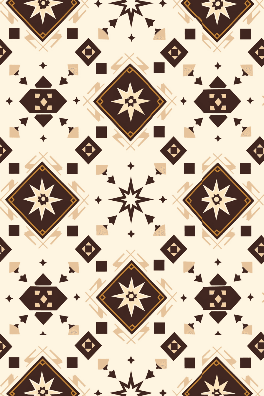 Retro Design 122 original repeating artwork