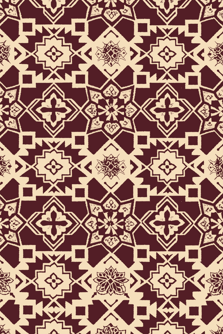 Retro Design 277 original repeating artwork