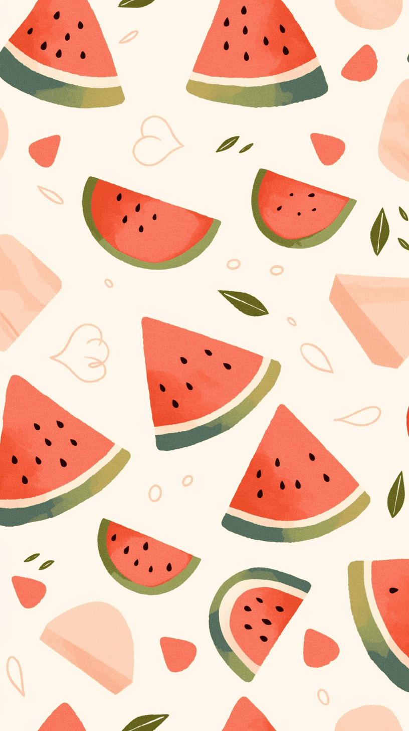 Watermelon Show original repeating artwork