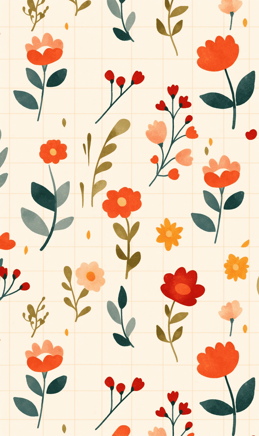 Retro Design 006 original repeating artwork