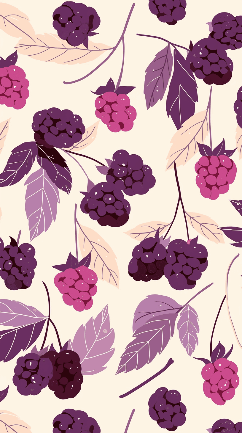 Mulberry Club original repeating artwork