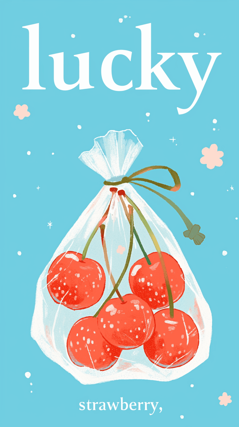 Cherry 002 original repeating artwork