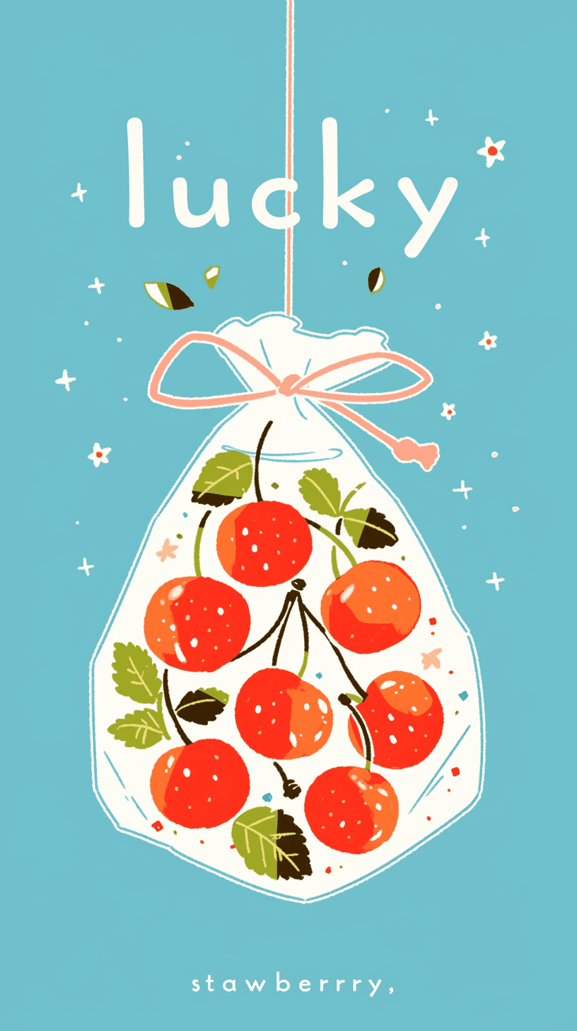 Cherry 018 original repeating artwork