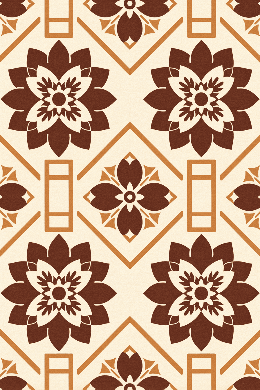 Retro Design 345 original repeating artwork