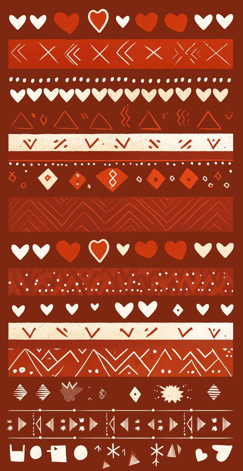Retro Design 387 original repeating artwork