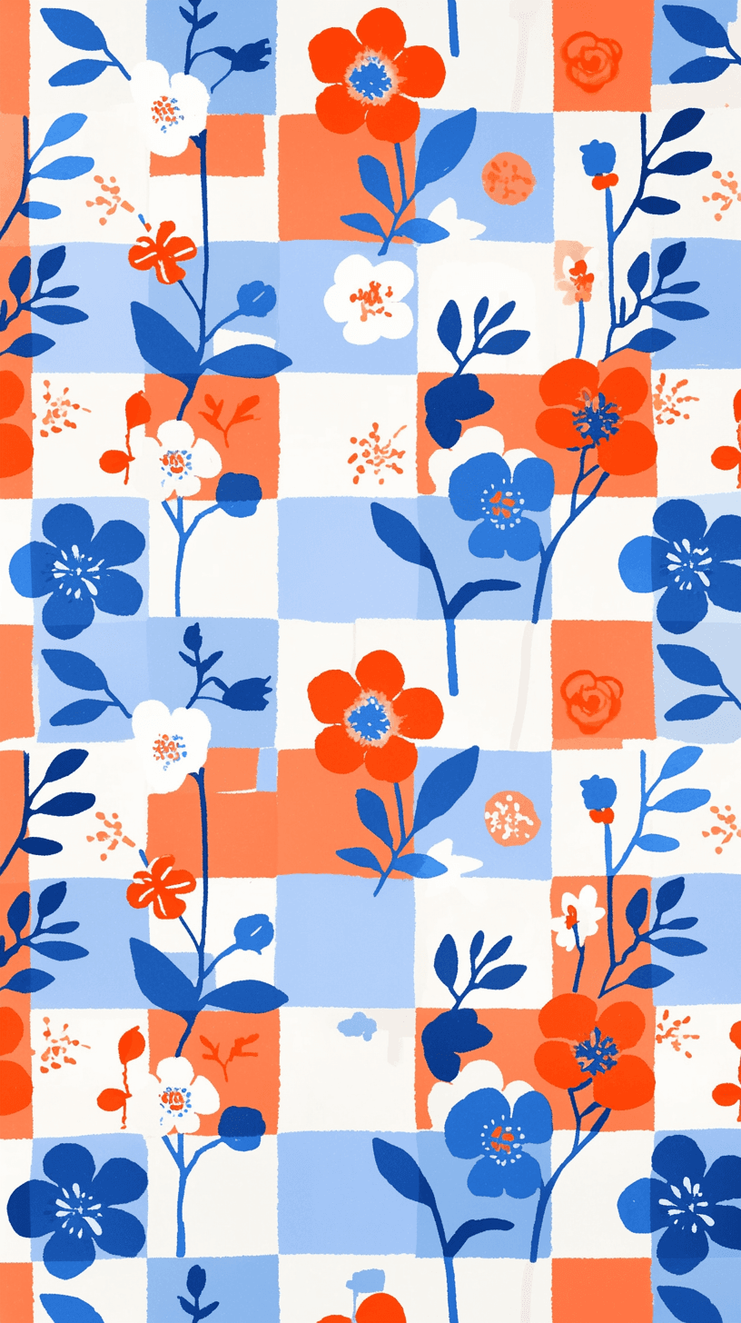 Retro Design 002 original repeating artwork