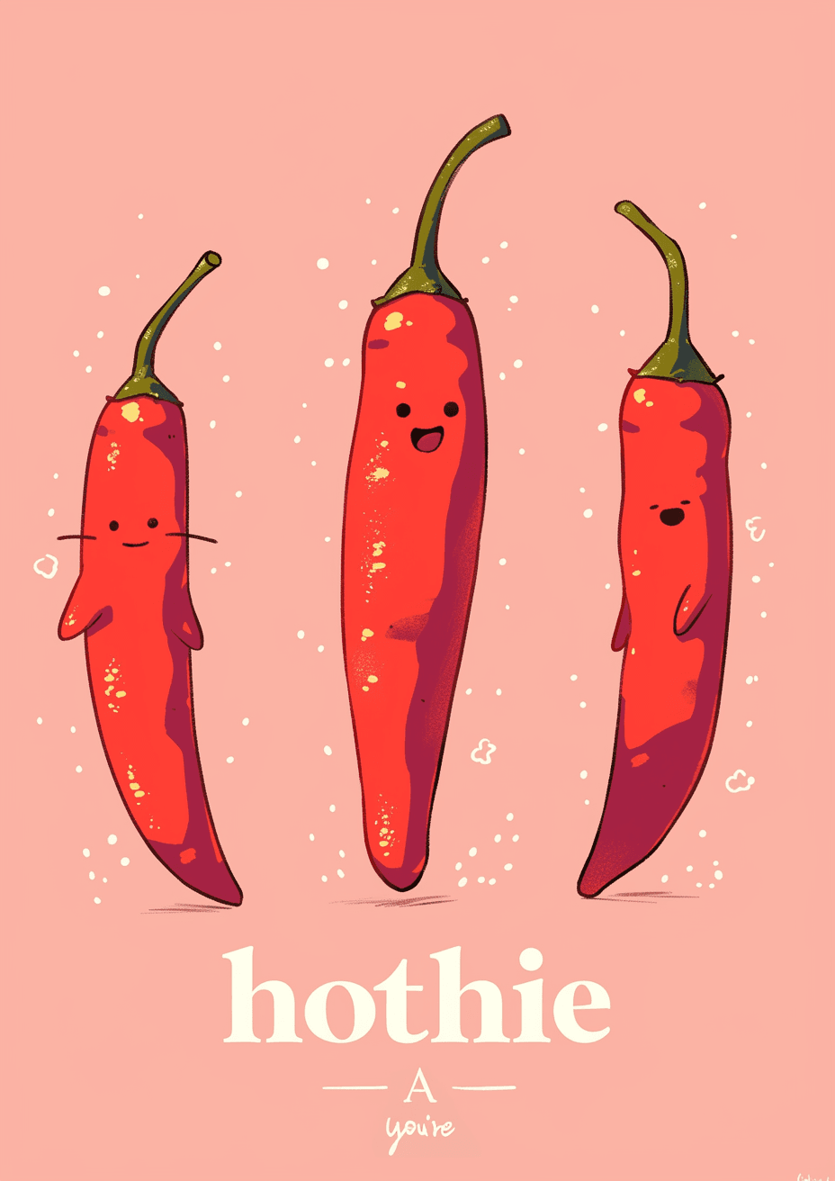 Chili Team original repeating artwork