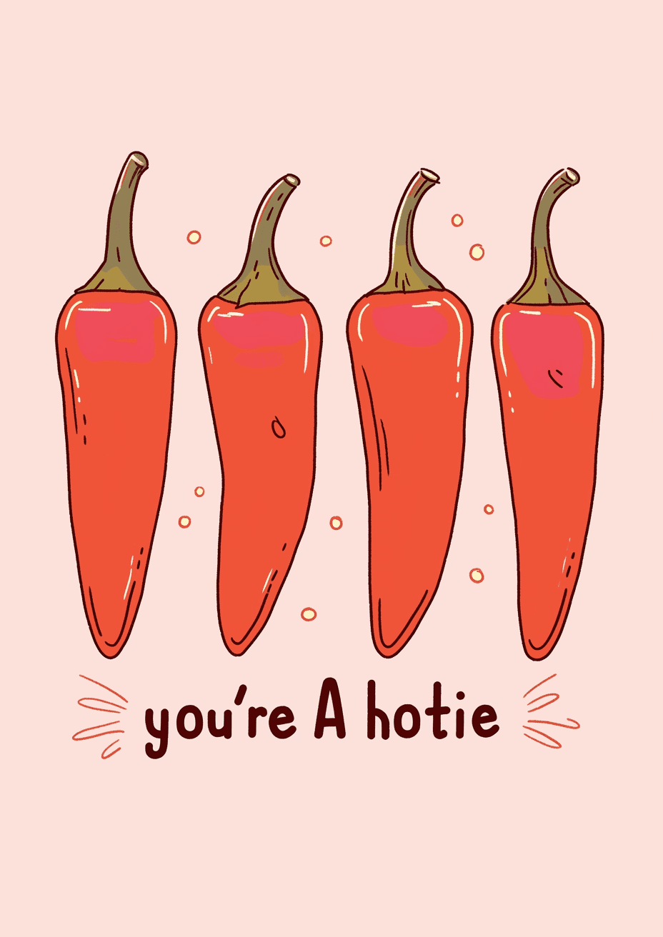 Chili 003 original repeating artwork