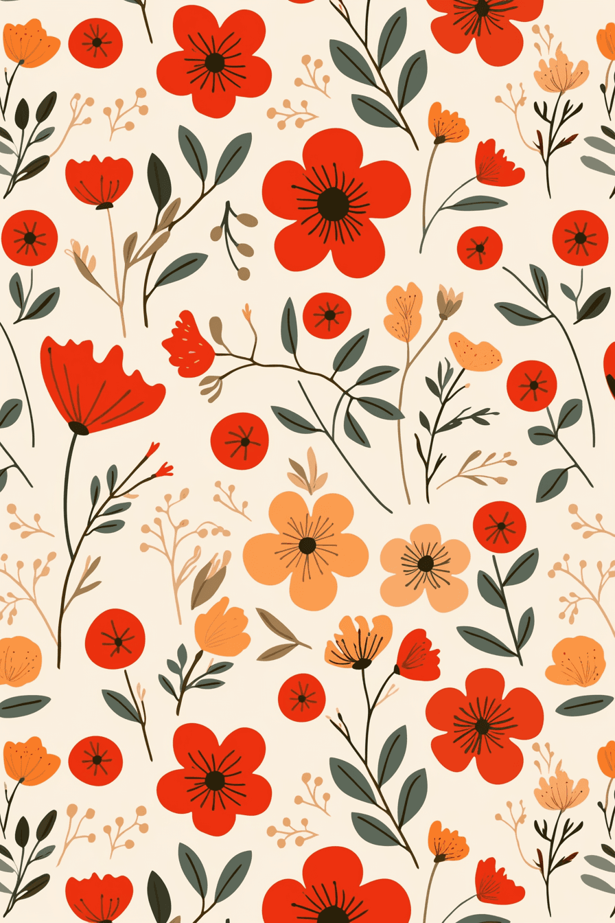 Retro Design Archive original repeating artwork