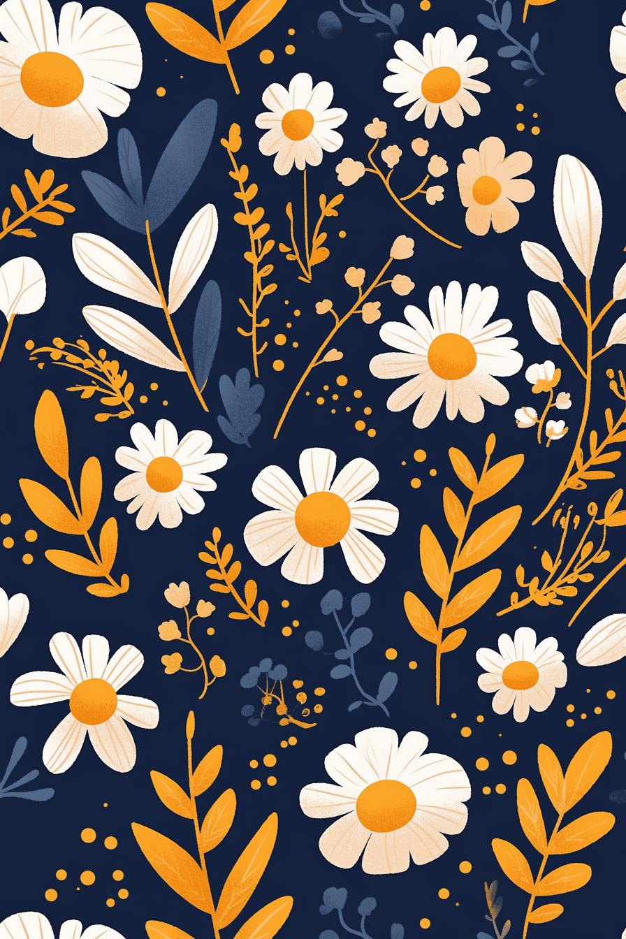 Retro Design 001 original repeating artwork