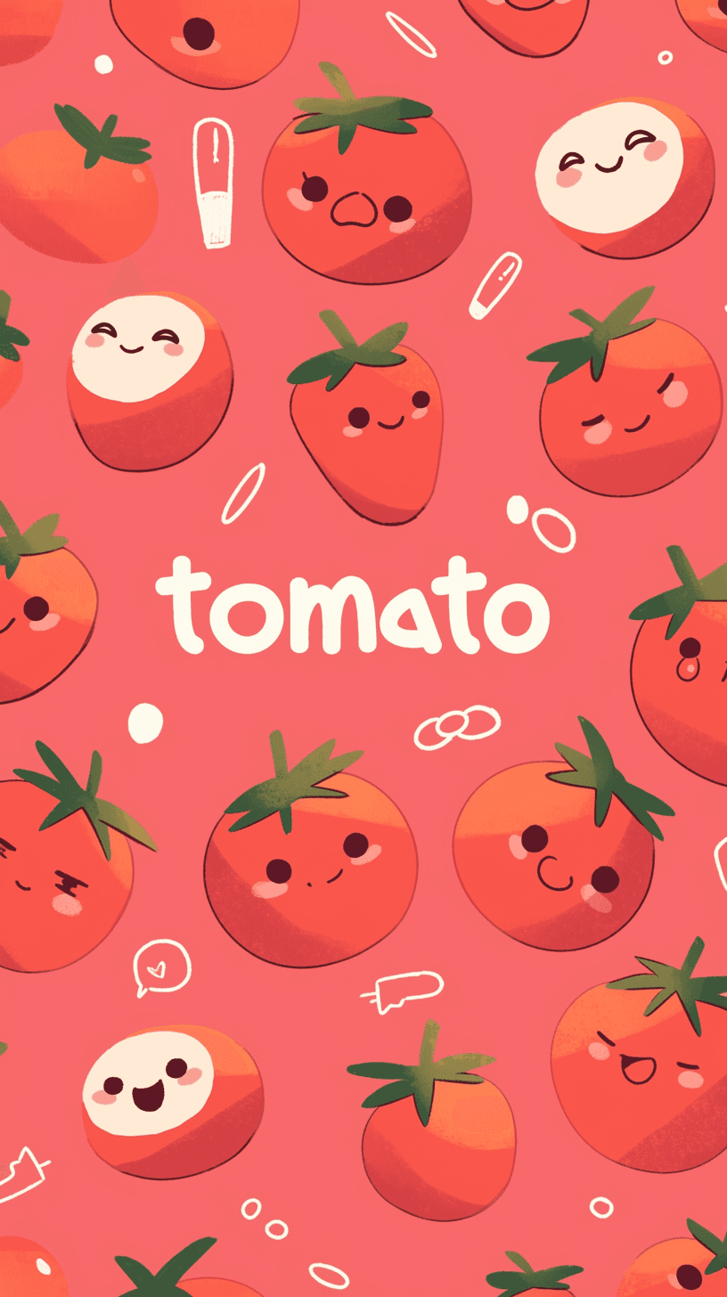 Tomato 005 original repeating artwork