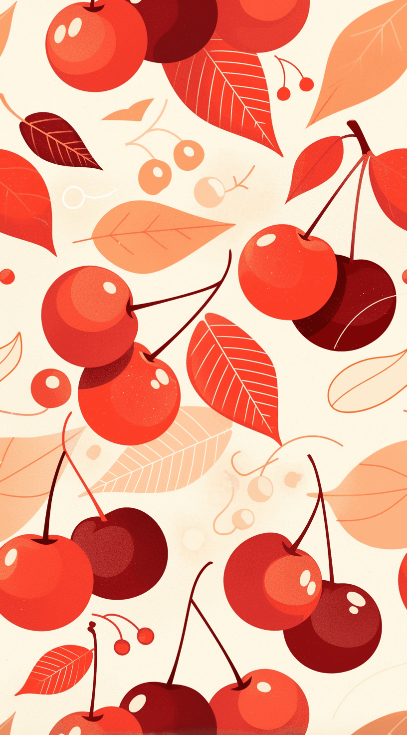 Cherry 089 original repeating artwork
