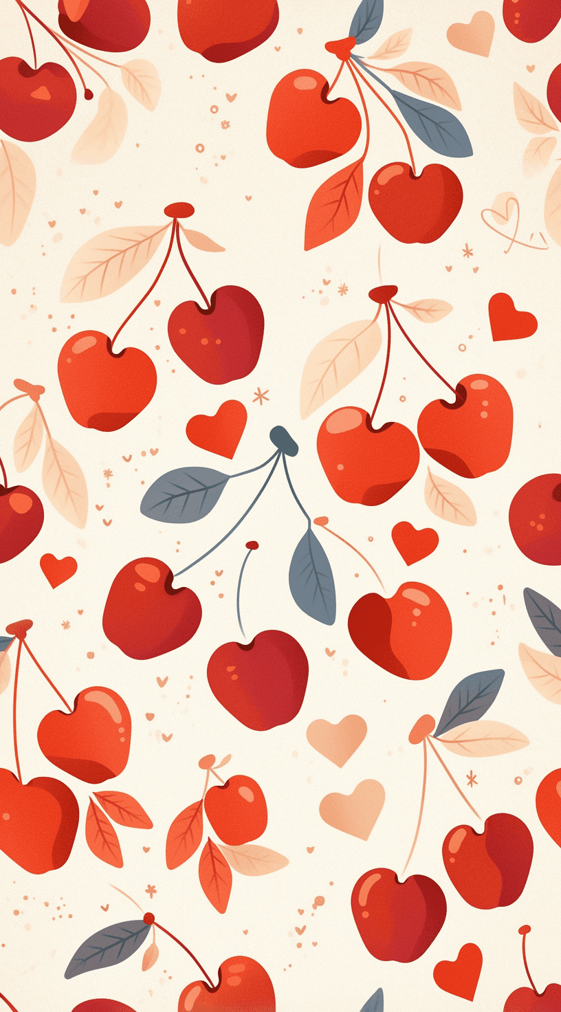 Cherry Tint original repeating artwork