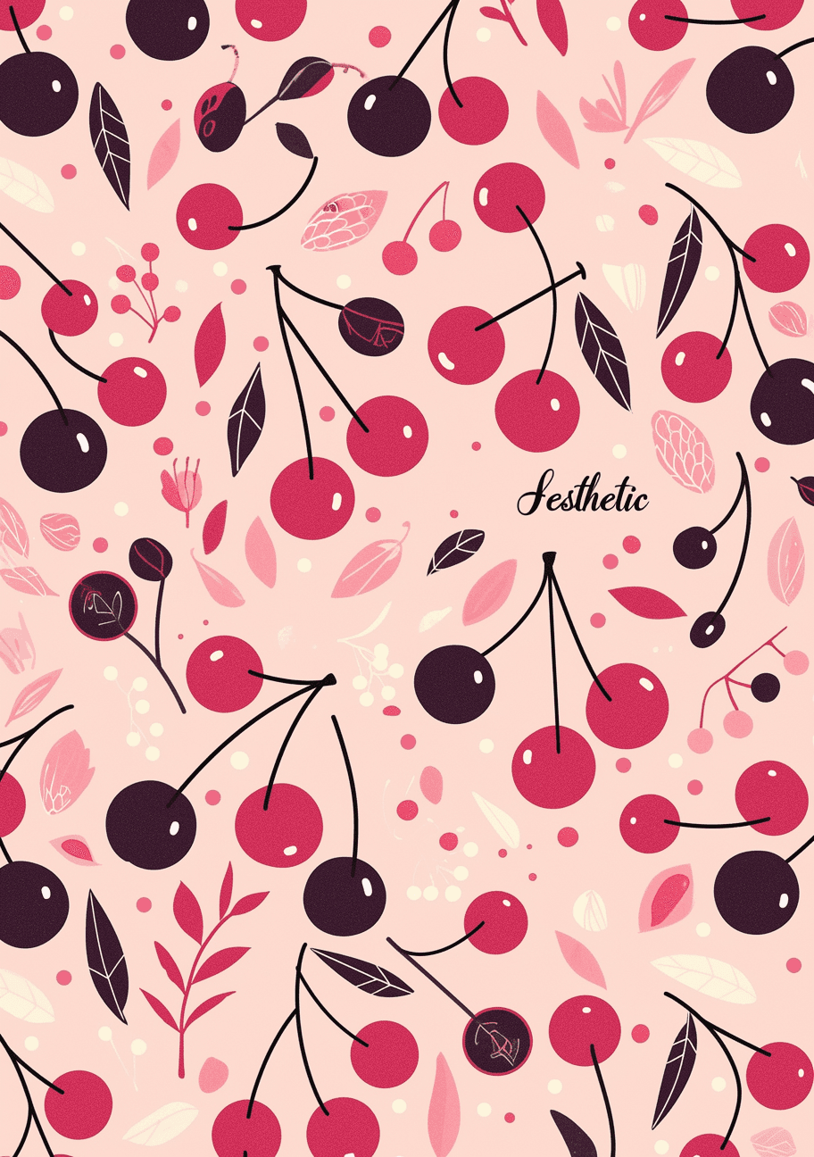 Cherry 050 original repeating artwork