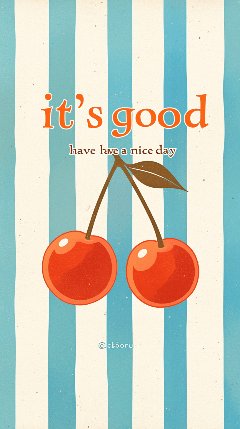Cherry 143 original repeating artwork