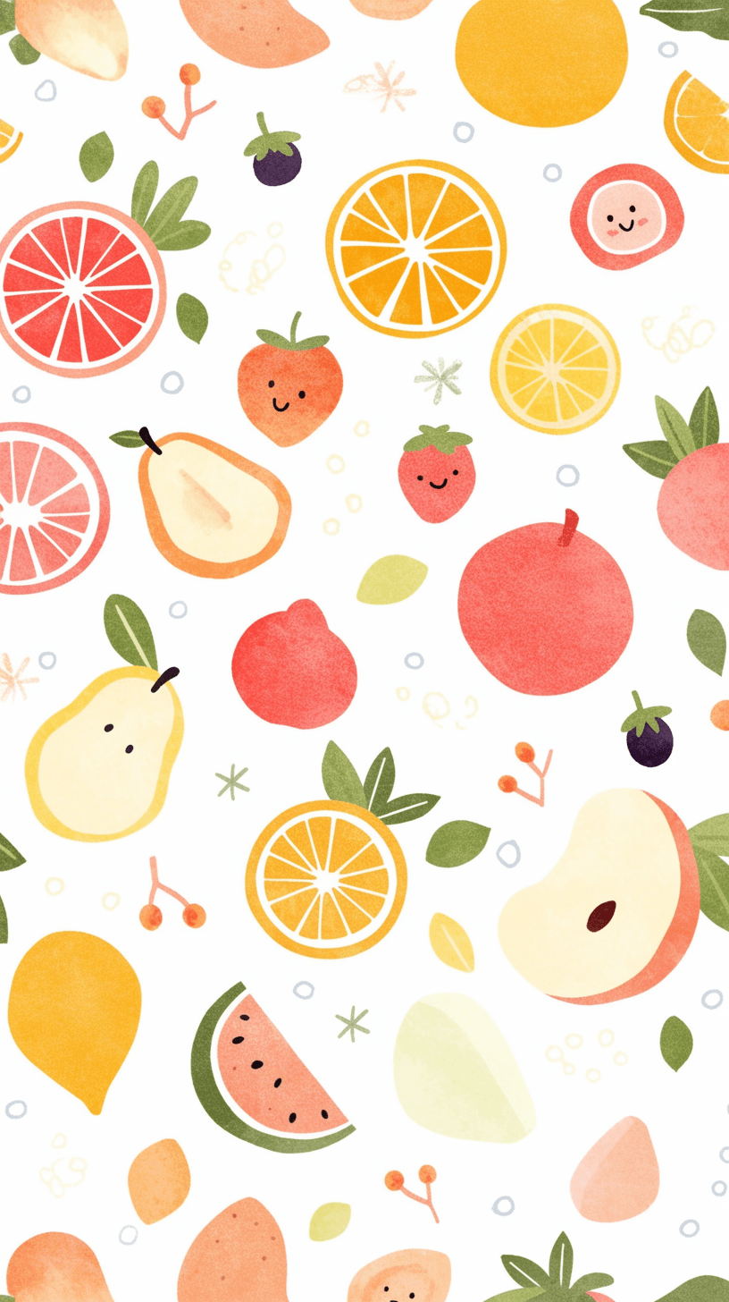 Fruit Midnight original repeating artwork