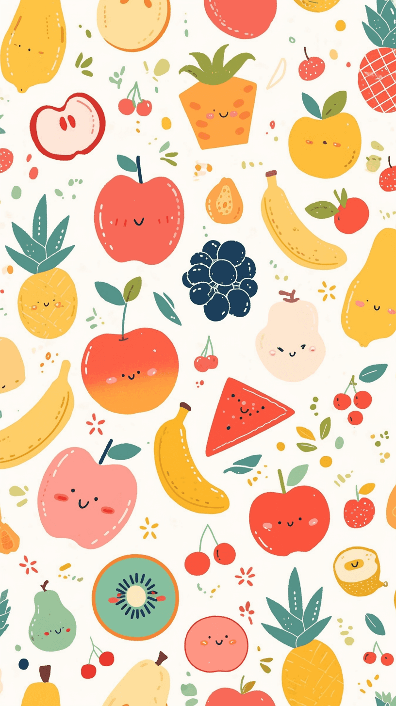 Fruit Tint original repeating artwork