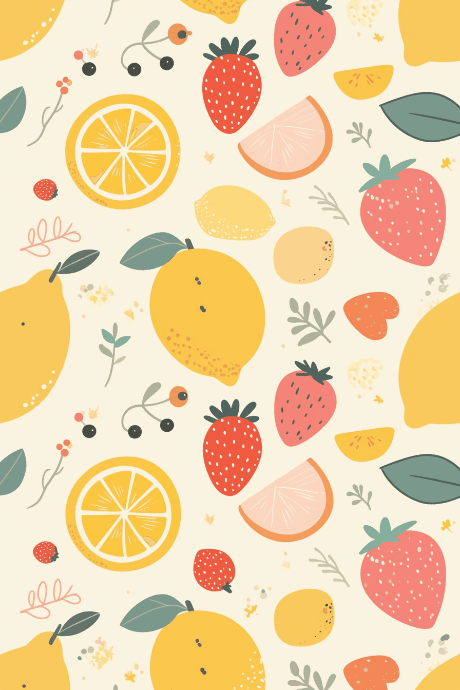 Fruit 108 original repeating artwork