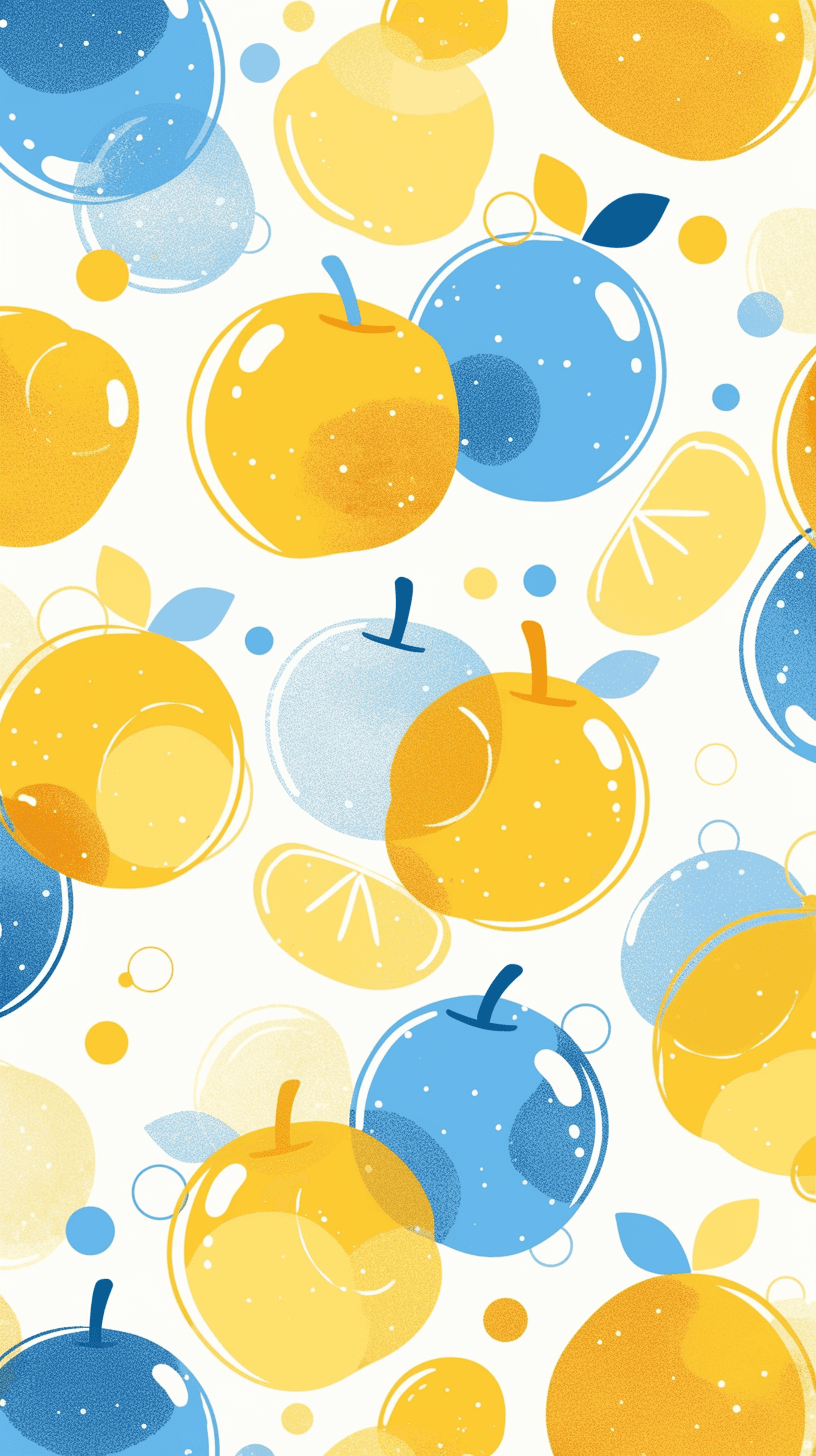 Fruit Bop original repeating artwork