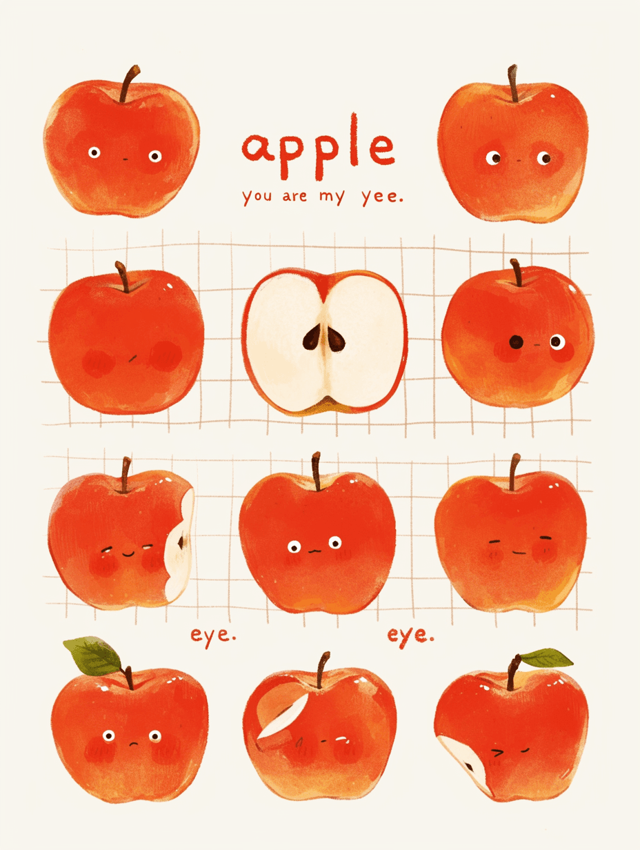 Apple North original repeating artwork
