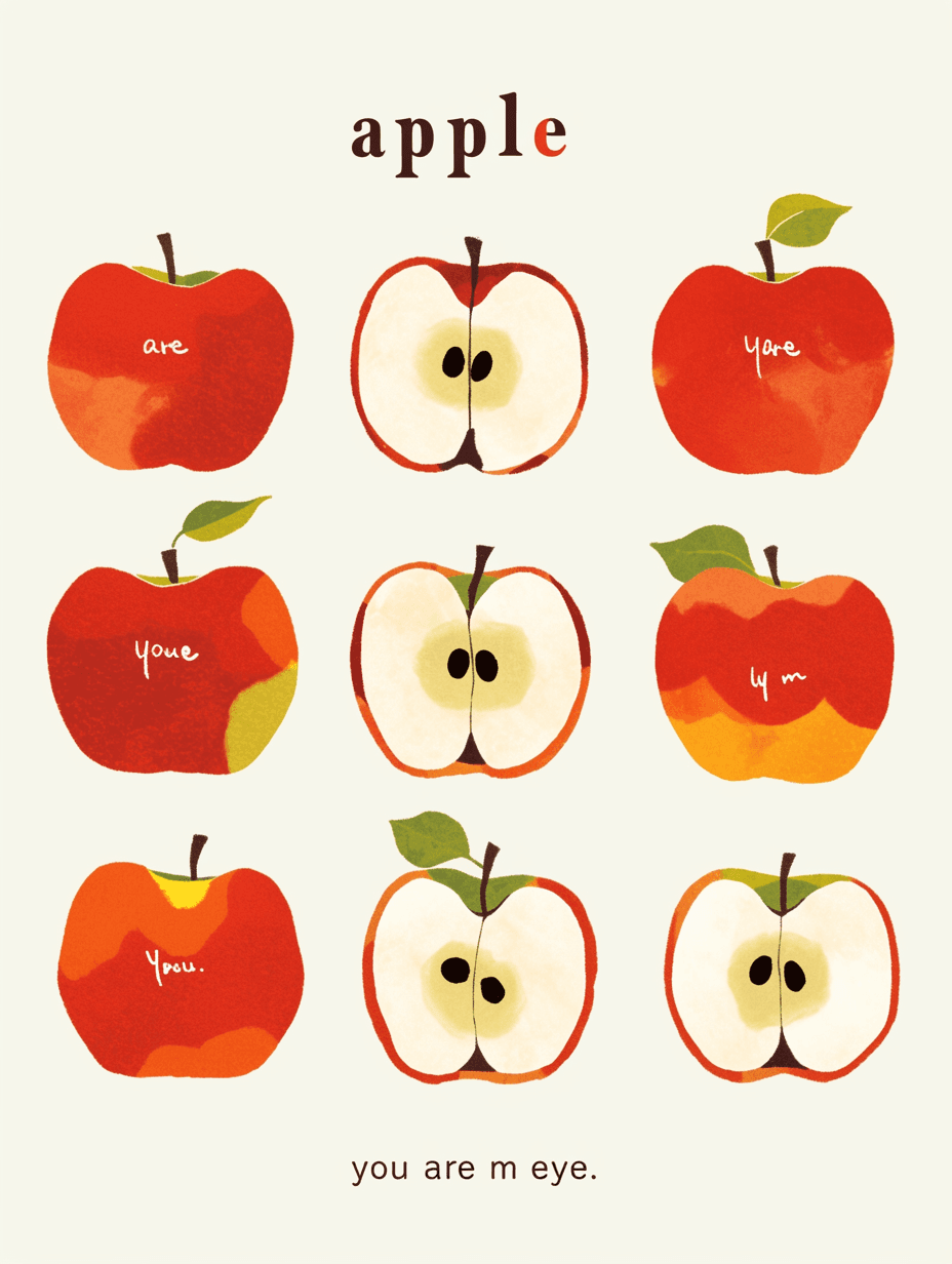 Apple Sunrise original repeating artwork