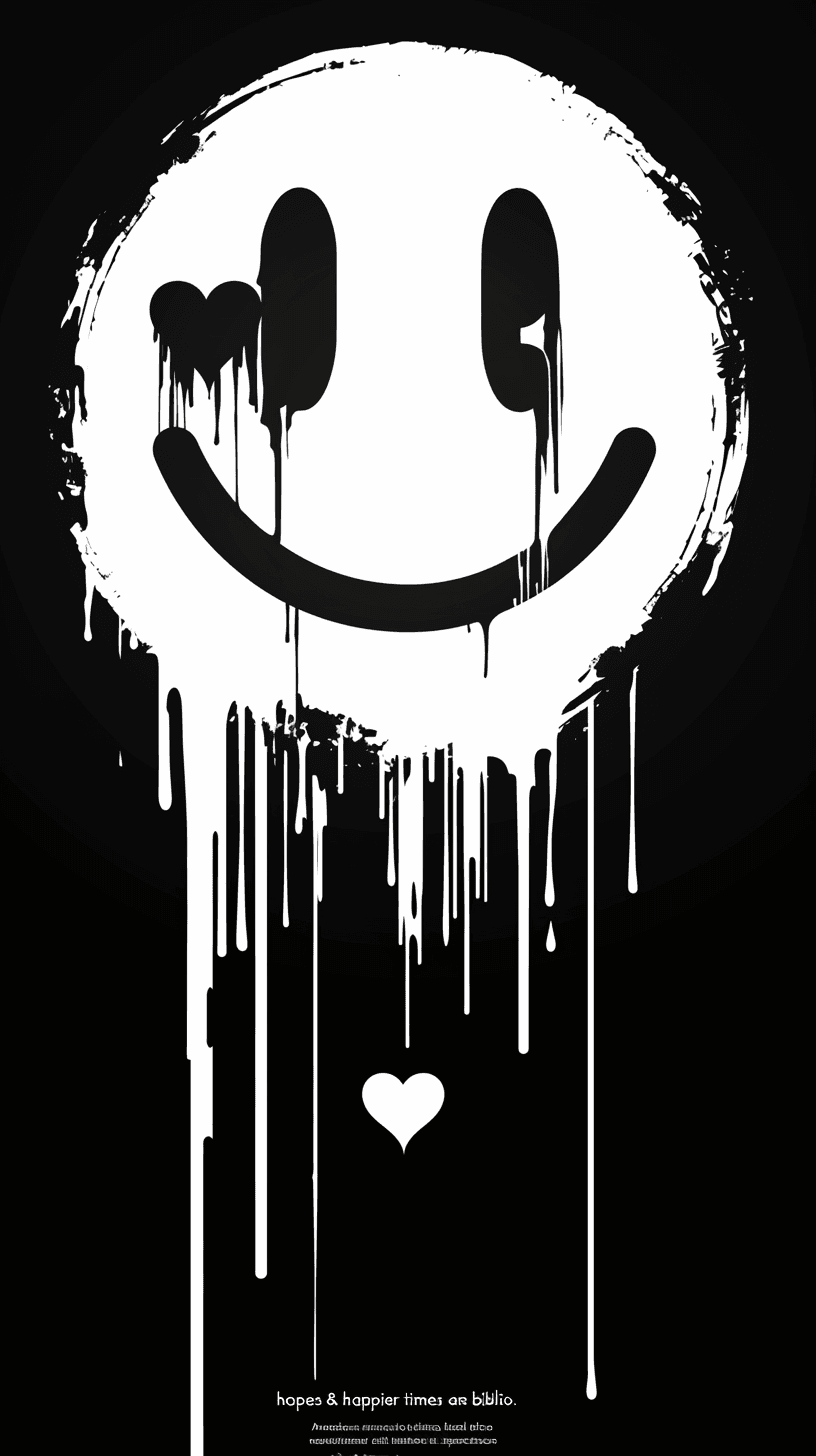 Street Smiley Spin original repeating artwork