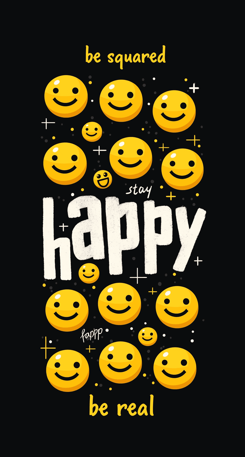 Street Smiley Seek original repeating artwork