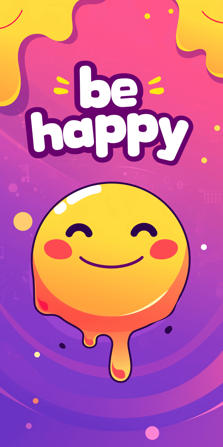 Street Smiley Pals original repeating artwork