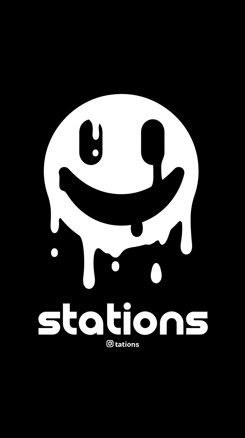 Street Smiley Slide original repeating artwork