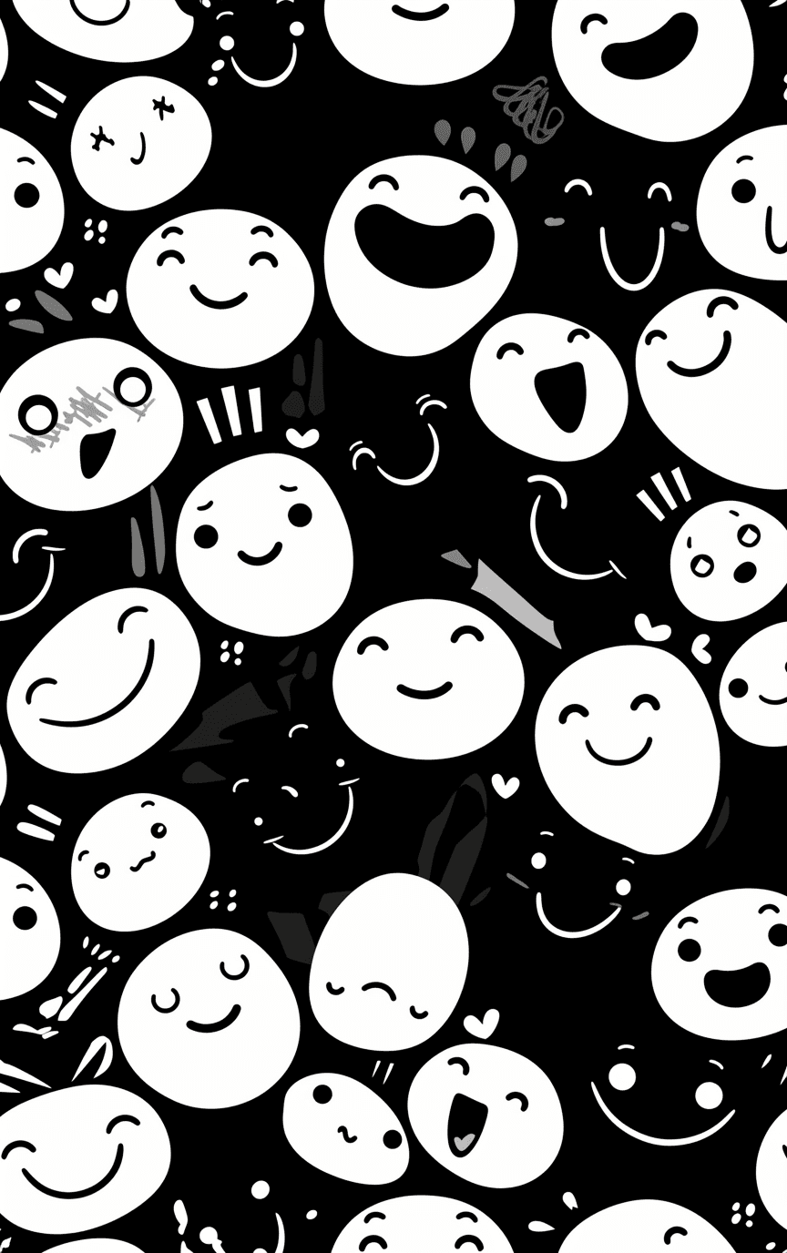 Street Smiley Flare original repeating artwork