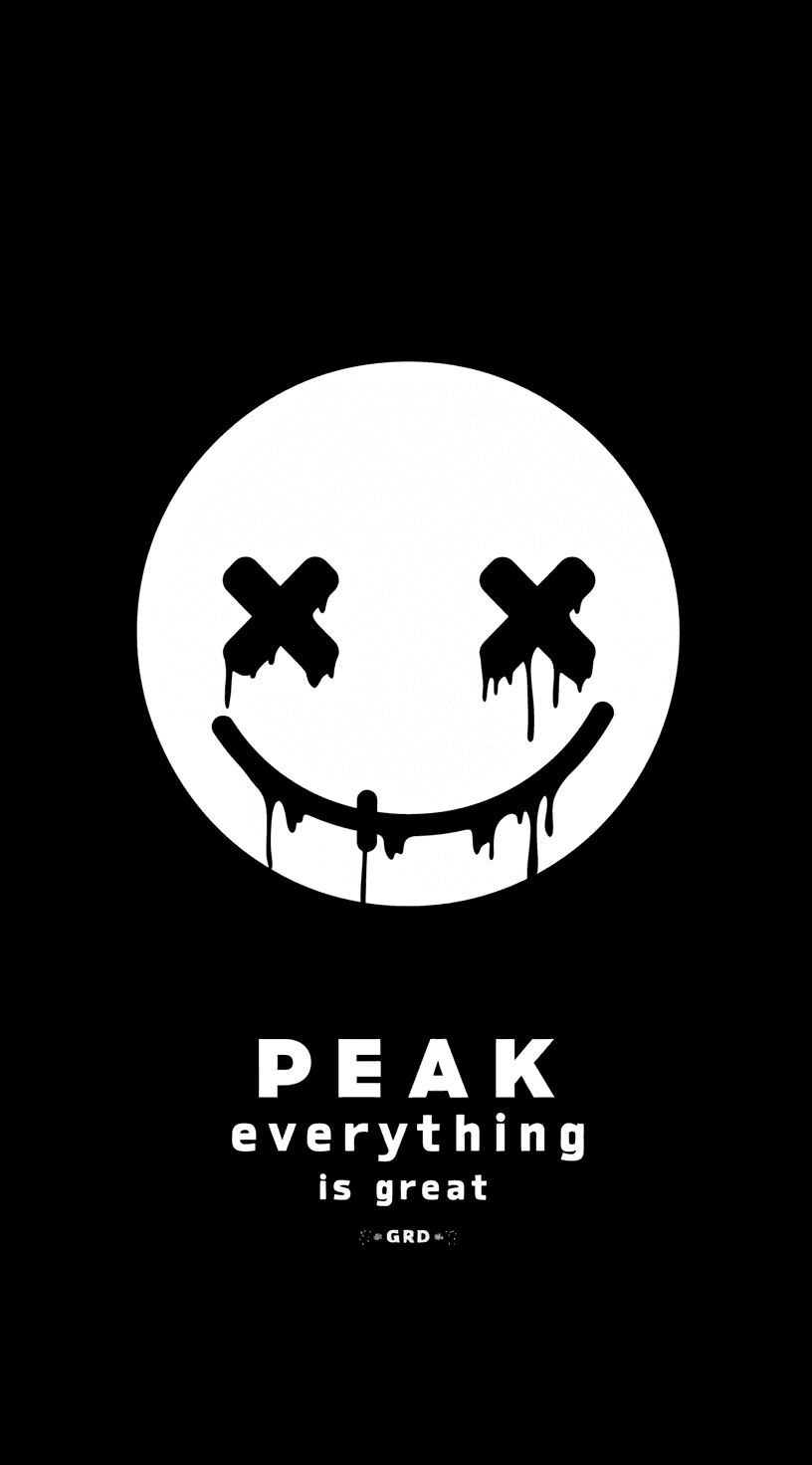 Street Smiley Party original repeating artwork