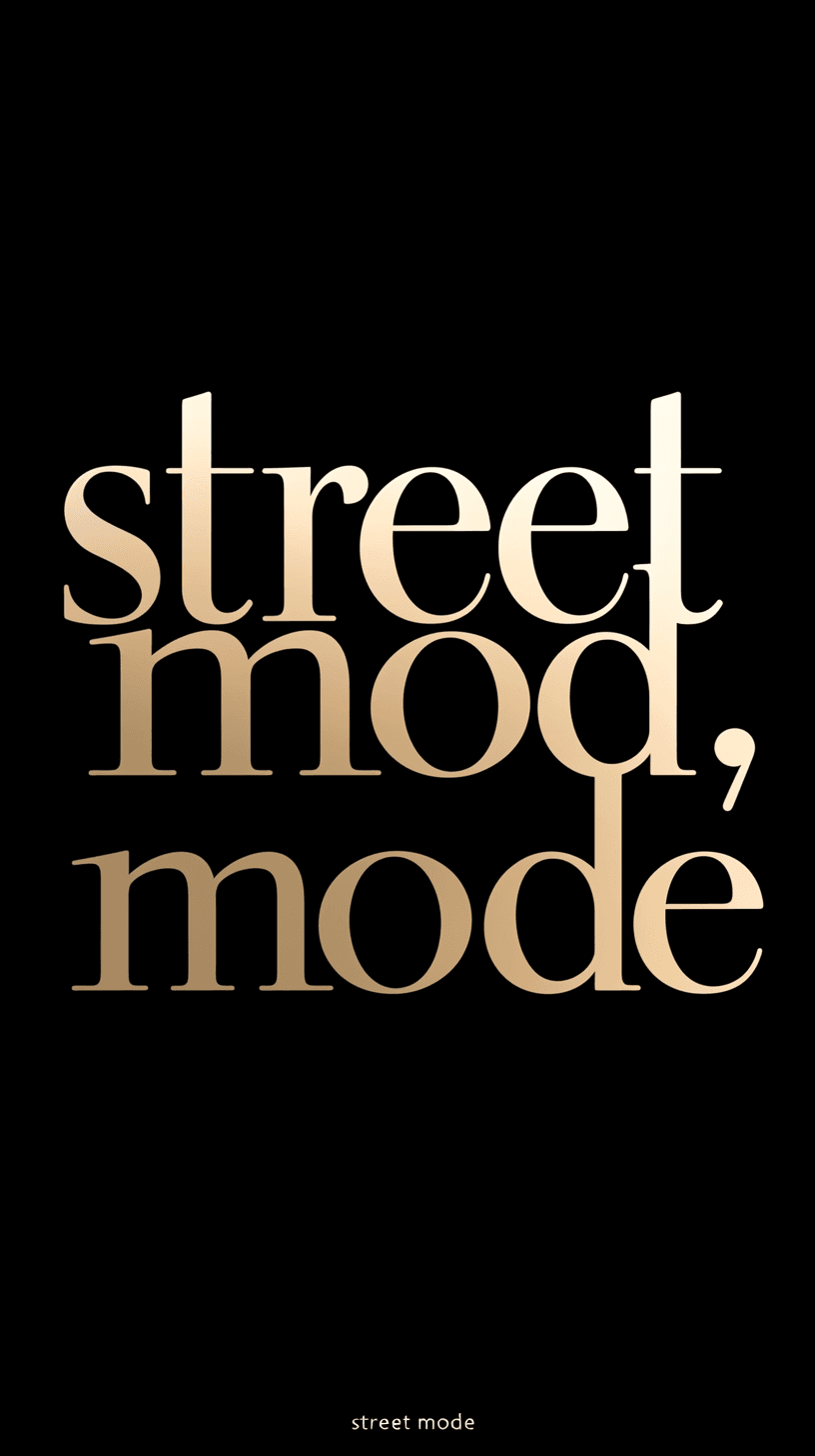 Street Letter Flip original repeating artwork