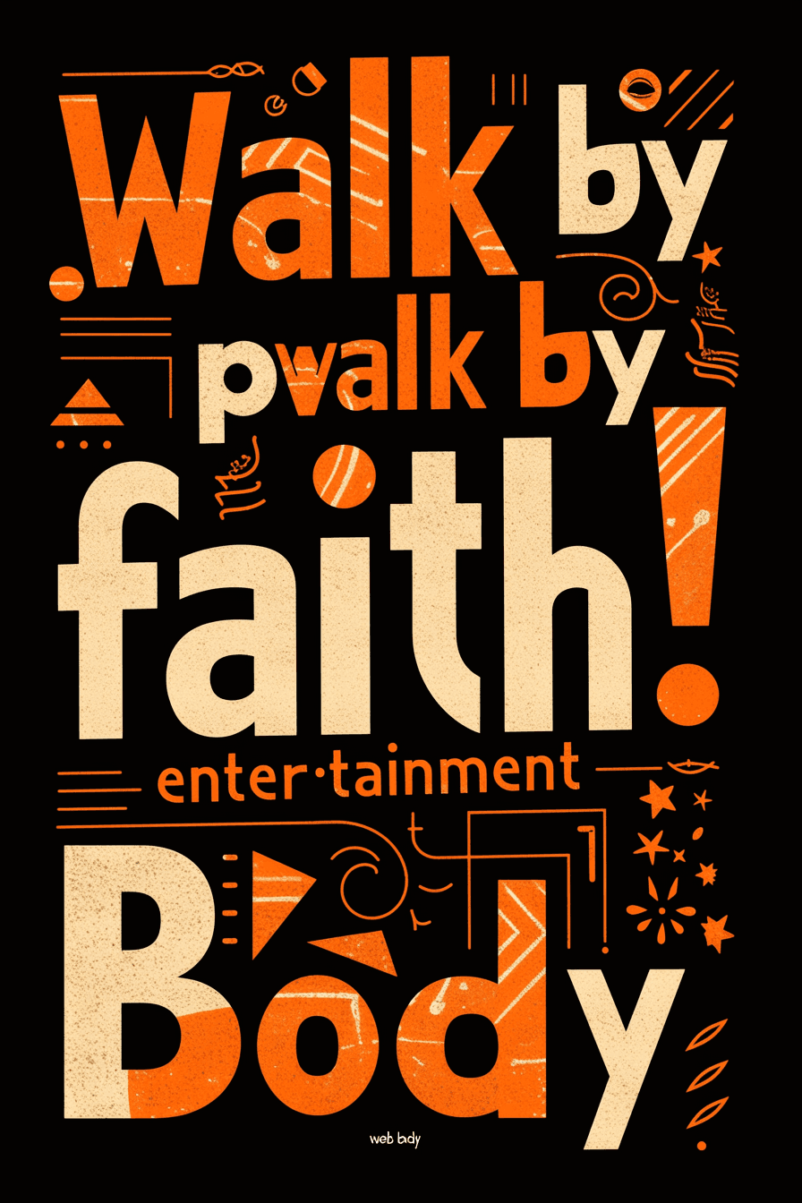 Street Letter 209 original repeating artwork