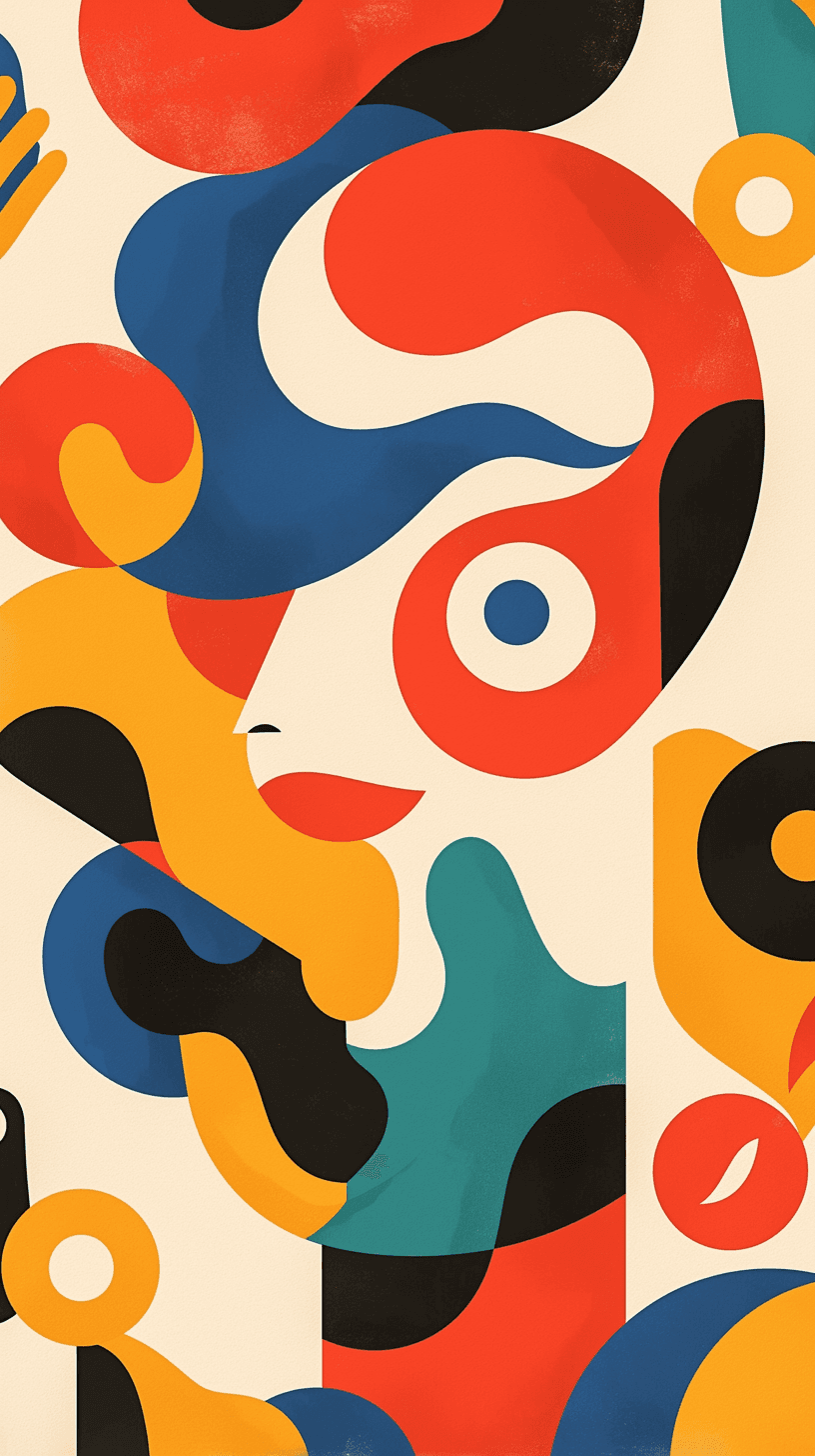 Abstract Design Tribe original repeating artwork