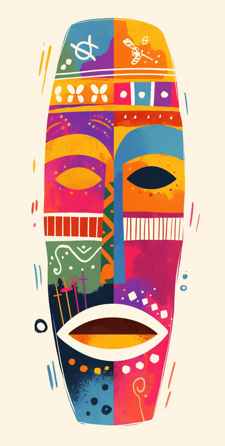 Tribal Crew original repeating artwork