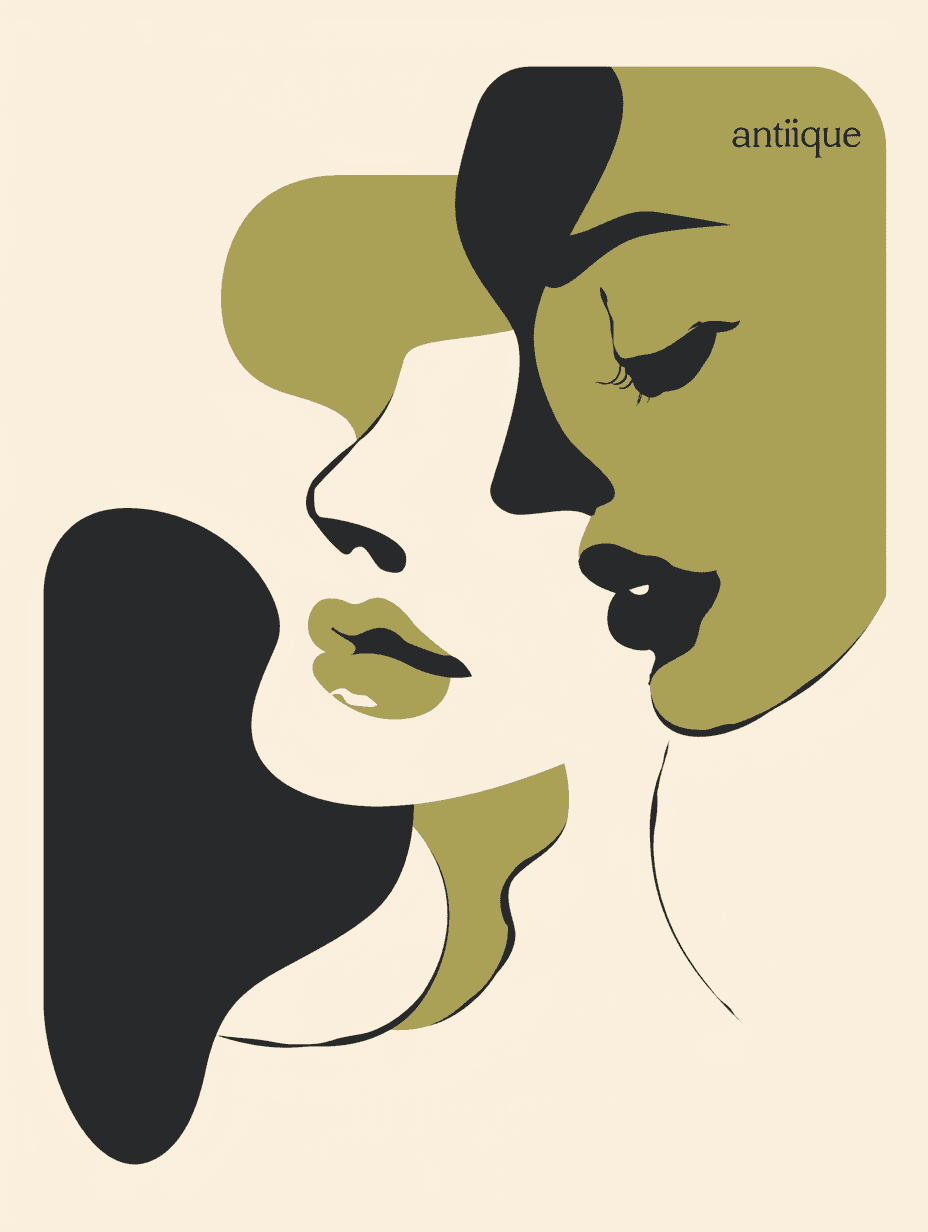 Abstract Face 260 original repeating artwork
