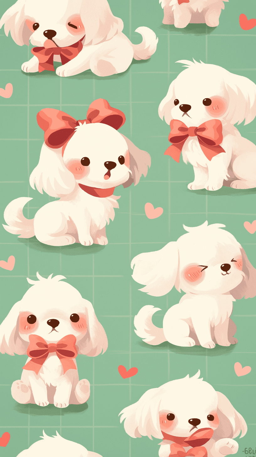 Cute Puppy 061 original repeating artwork