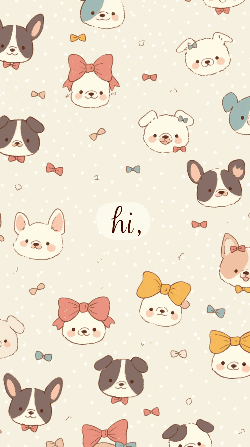Cute Puppy 024 original repeating artwork